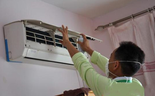 空調(diào)上門清洗_洗得干凈