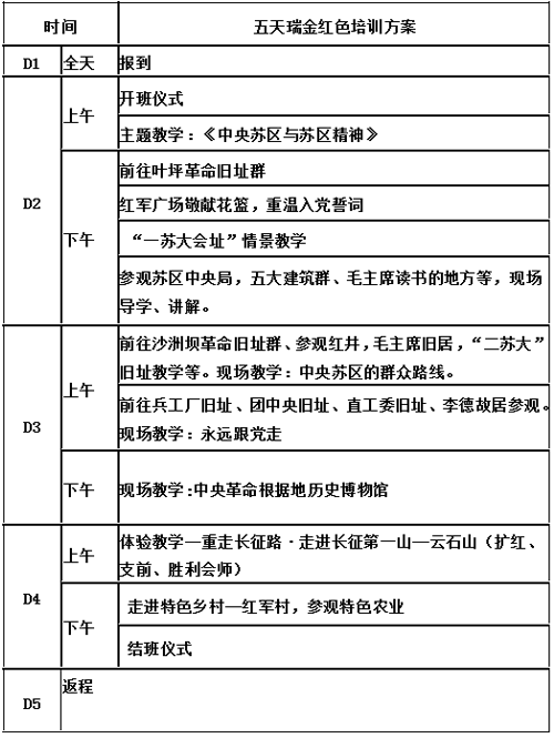 瑞金紅色拓展機構(gòu)推薦_瑞金紅色培訓課程介紹